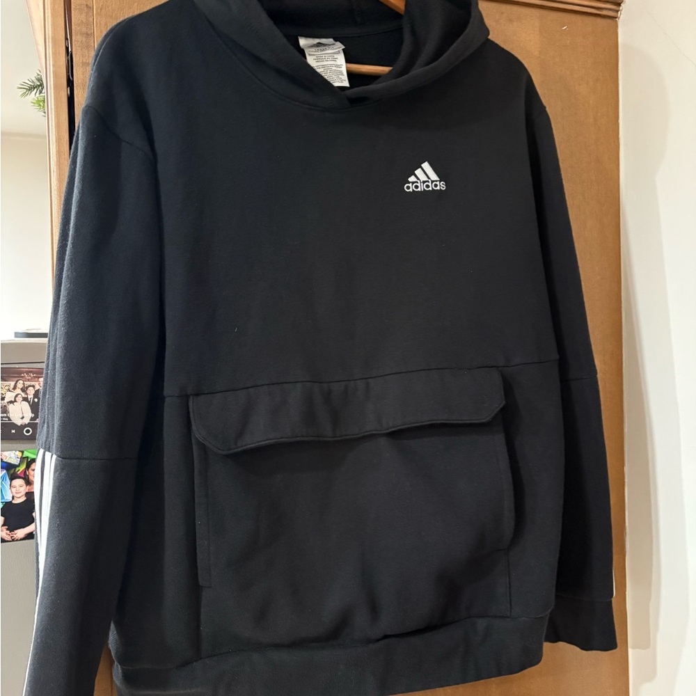 Adidas Men's Black Pullover Sweater